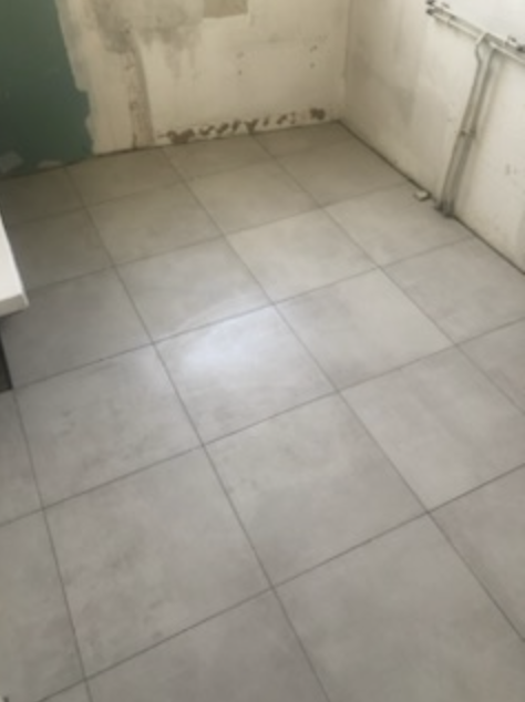 Carrelage — chantier JHS Entreprise