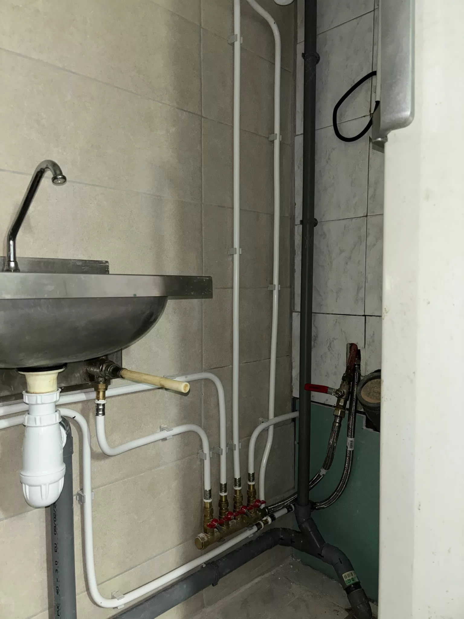 Carrelage — chantier JHS Entreprise