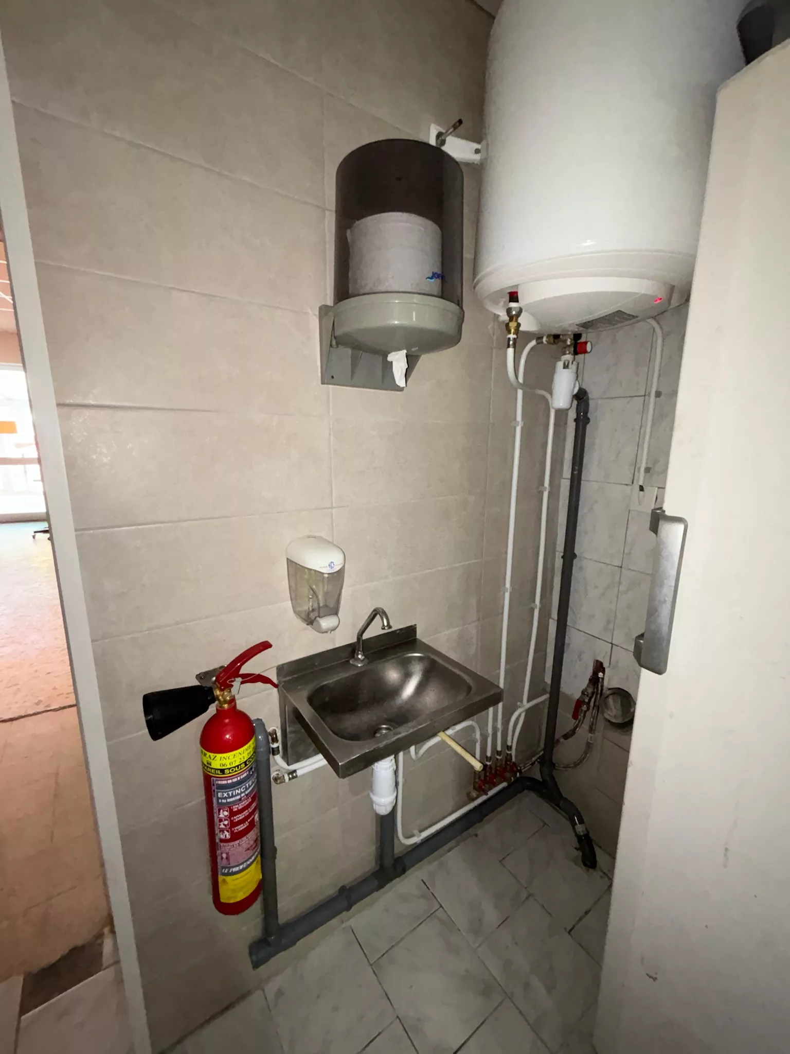 Carrelage — chantier JHS Entreprise