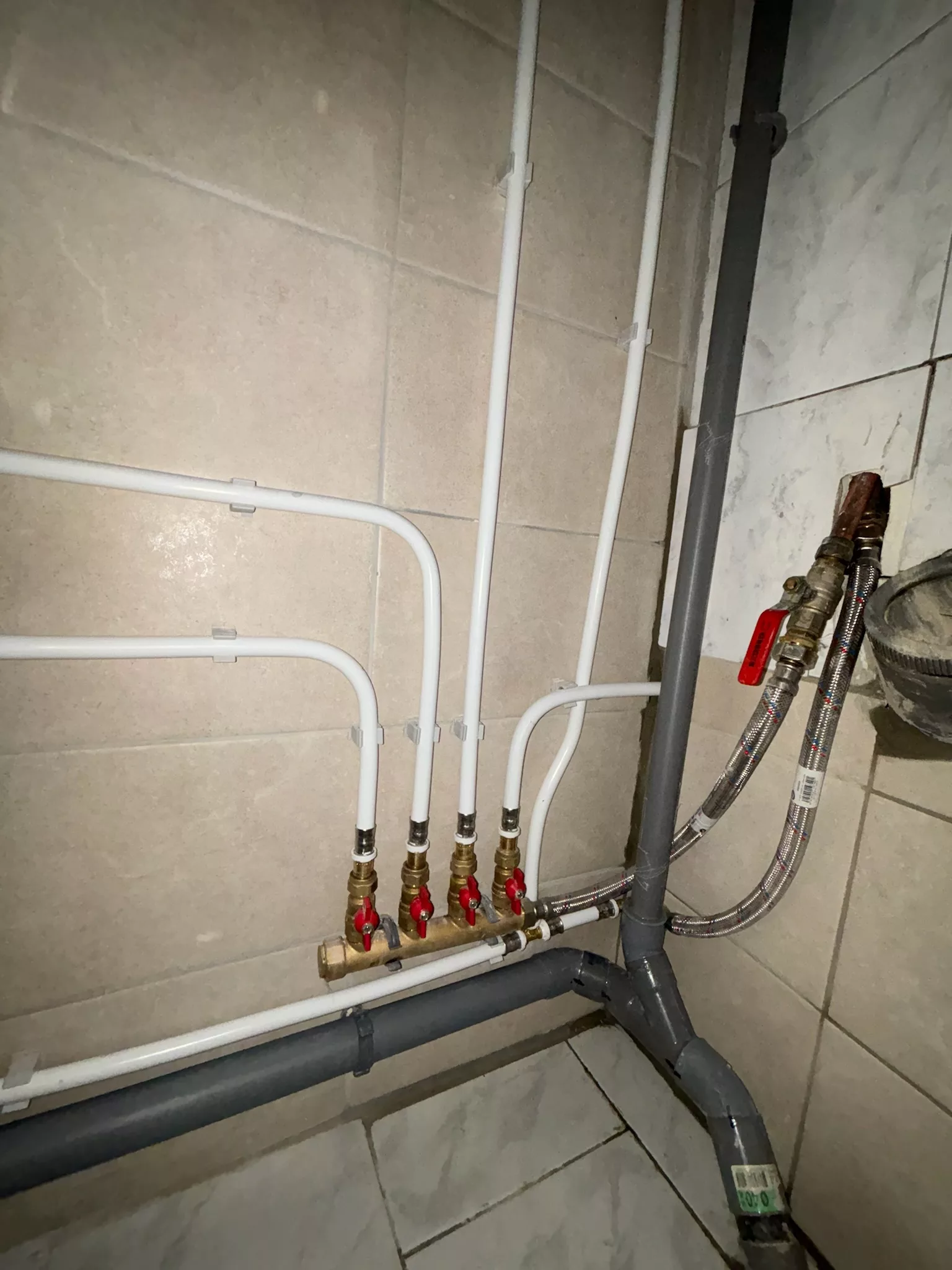 Carrelage — chantier JHS Entreprise