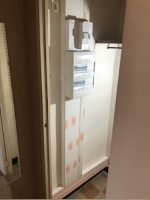 Électricité — chantier JHS Entreprise