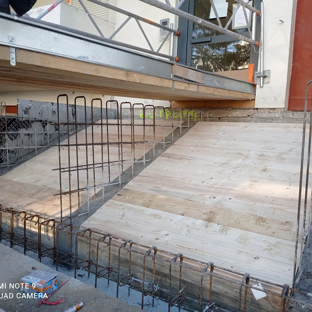 Escaliers — chantier JHS Entreprise
