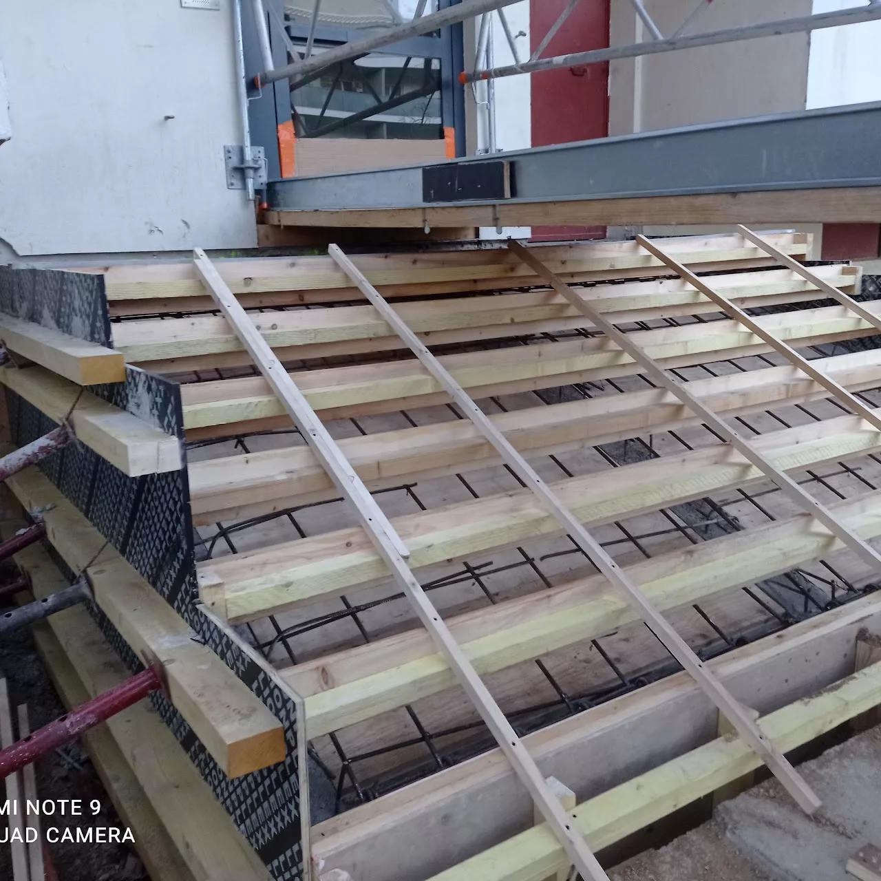 Escaliers — chantier JHS Entreprise