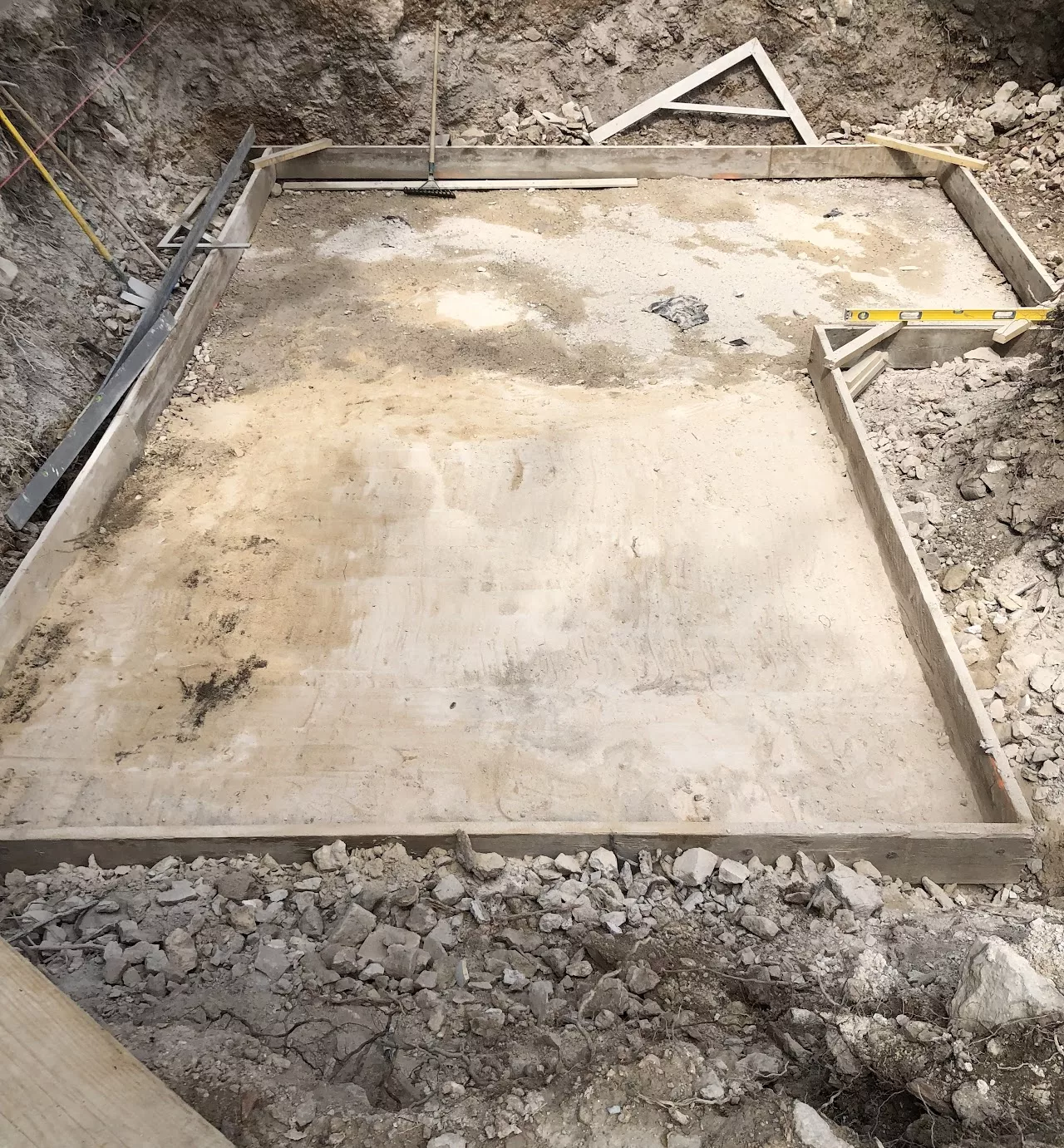 Piscines — chantier JHS Entreprise