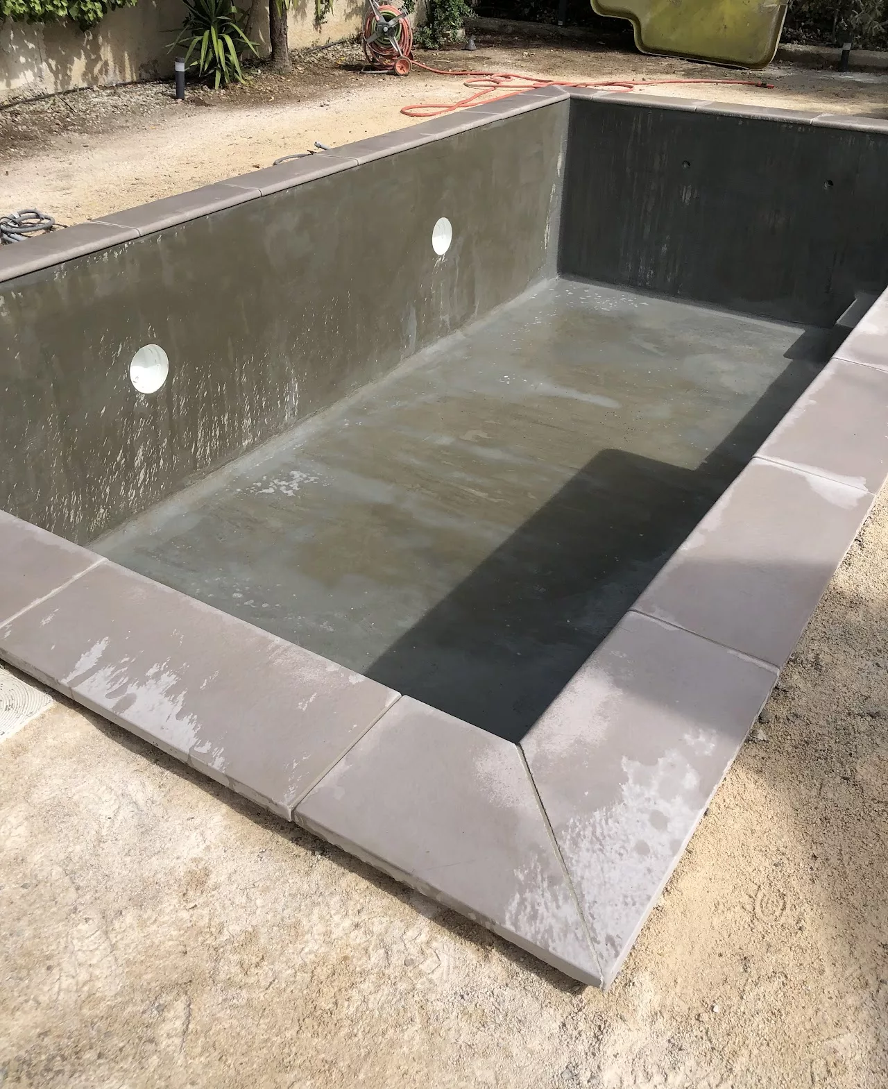 Piscines — chantier JHS Entreprise