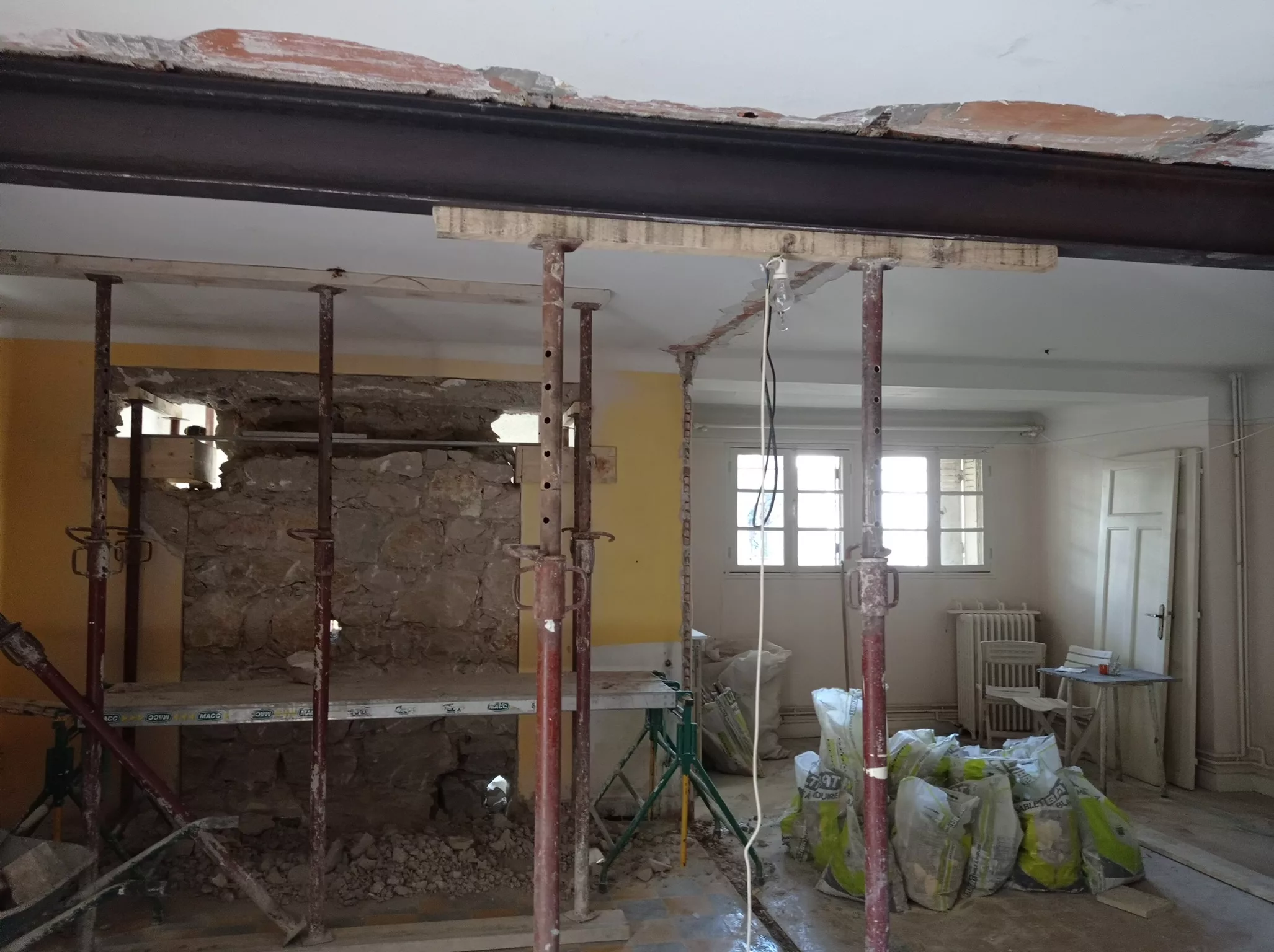 Sous-œuvre — chantier JHS Entreprise